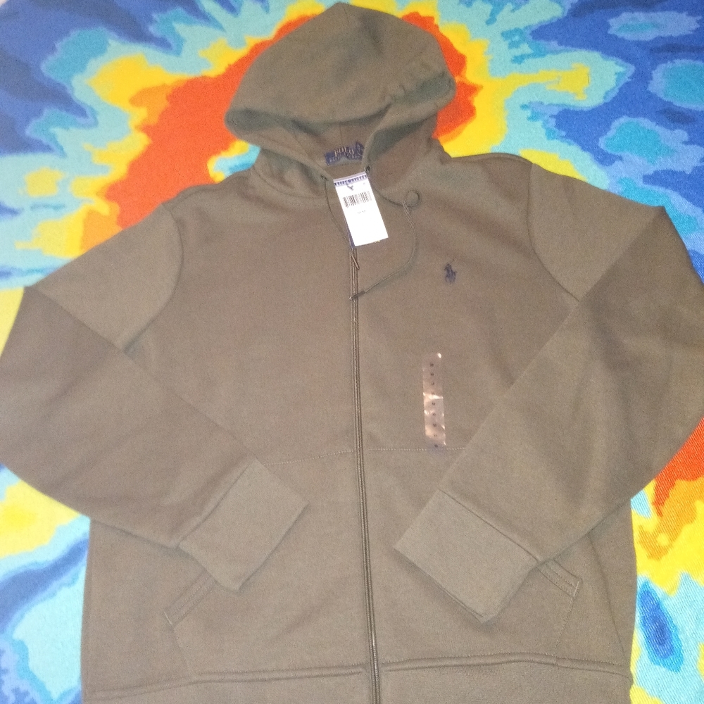 Polo by Ralph Lauren zip front jacket.